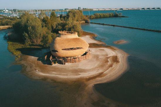 B&B Prive Tiny House Bij Zee ステレンダム エクステリア 写真